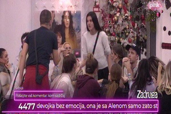 ŽESTOKA SVAĐA U ZADRUZI! Misica odgovorila Đedoviću: Ti si zaljubljen u Tomovića, a ne ja!