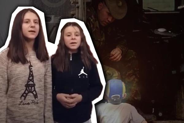 SVI SE NAJEŽE KAD ČUJU OVE 2 DEVOJČICE! Pevaju o herojima sa Košara, imaju jaku poruku za decu na KiM (VIDEO)