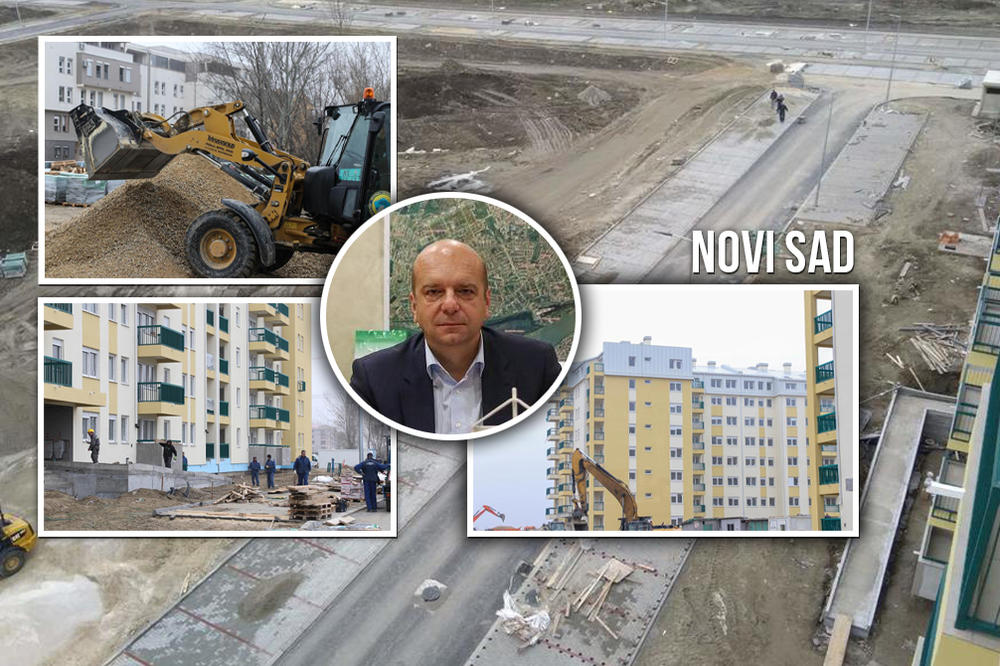 BILI SMO NA NAJVEĆEM GRADILIŠTU U NOVOM SADU: Ovde se zida 1.972 stana za SNAGE BEZBEDNOSTI, biće im baš povoljno