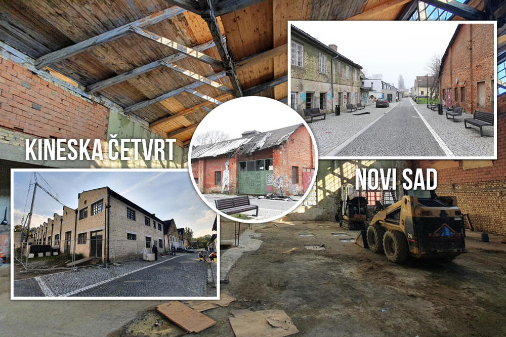 KINESKA ČETVRT U NOVOM SADU BILA JE RUGLO, A SAD SE TAMO OZBILJNO GRADI: Biće CENTAR KREATIVNIH INDUSTRIJA (FOTO)