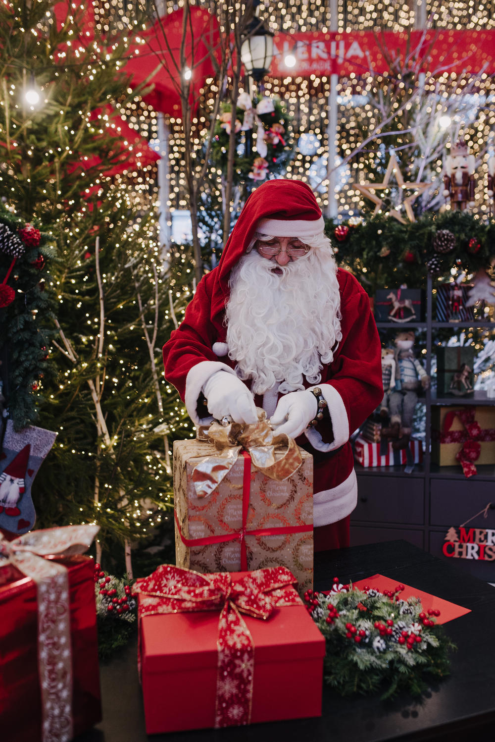 Deda Mraz u Galeriji