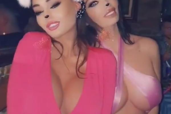 KAO OD MAJKE ROĐENE! DVE NAJBOMBASTIČNIJE STARLETE LUMPOVALE U PROVODU! Skinule se, izbacile HOT GRUDI, strava!