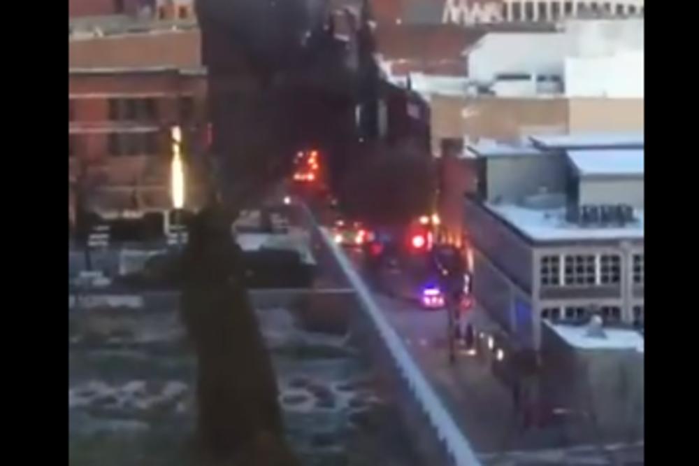 PRIZORI SA ULICA NEŠVILA POSLE NEZAPAMĆENE EKSPLOZIJE: Ljudi zovu u pomoć, ne znaju šta da rade! (VIDEO)