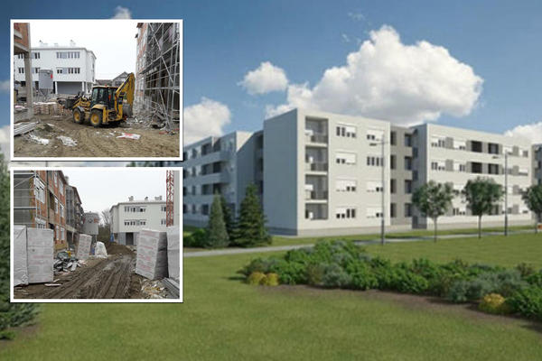 U NOVOM SADU GRADE SE STANOVI ZA IZBEGLA LICA: U Futogu i Veterniku biće njihovi novi domovi (FOTO)