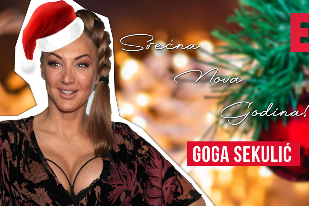 ONA JE NAJSE*SEPILNIJA NA ESTRADI! Goga Sekulić vam JE SPECIJALNIM SNIMKOM čestitala praznike i poručila OVO!