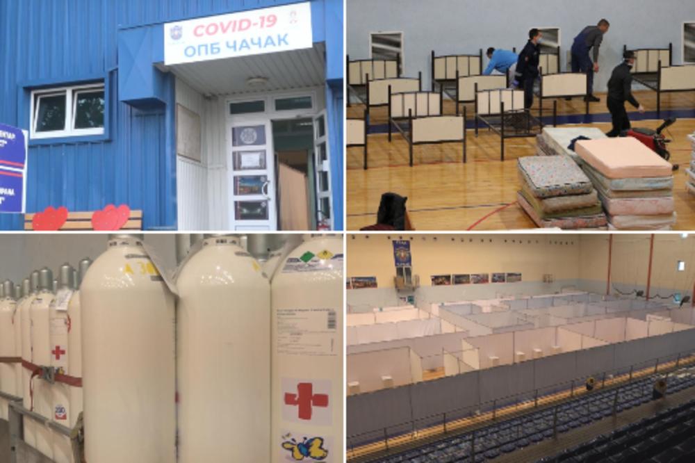 HALA "MLADOST" U ČAČKU 15. MARTA JE POSLEDNJI PUT PRIMILA SPORTISTE: Mesecima je u kovid sistemu, BORBA JE HEROJSKA