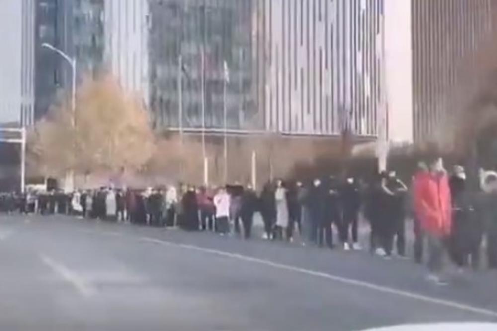 HITNE MERE ZA PEKING: MILION ljudi čeka u redu za TESTIRANJE (VIDEO)