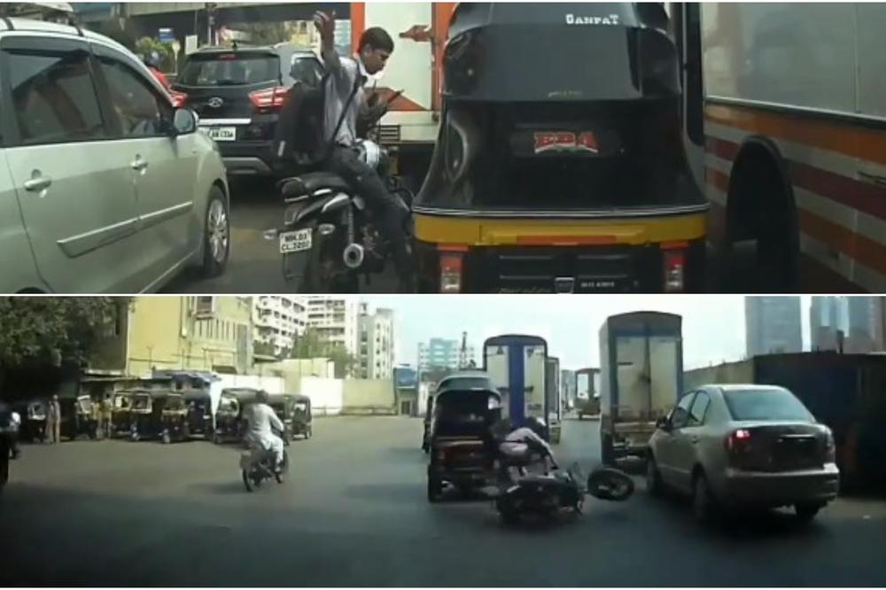 AL GA JE OŠINUO! Ako mislite da ste SAVESTAN vozač, NALJUTIĆE vas ovaj VIDEO!