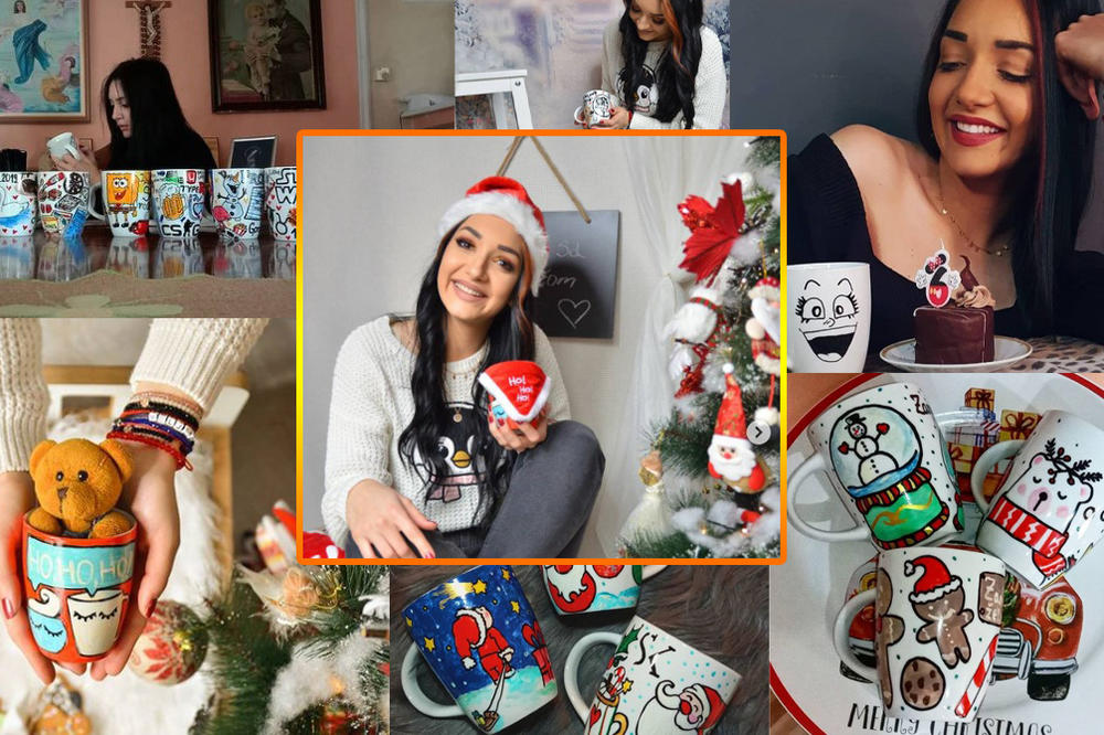 LEPA ANICA PRAVI ŠOLJE SA PRIČOM: Ono što pravi je magično, svaka šoljica je PRIČA ZA SEBE (FOTO)