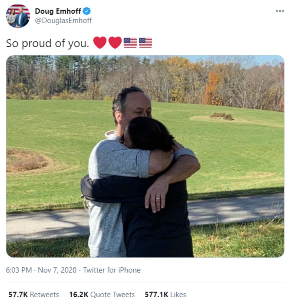 Kamala Haris, Dag Hofman