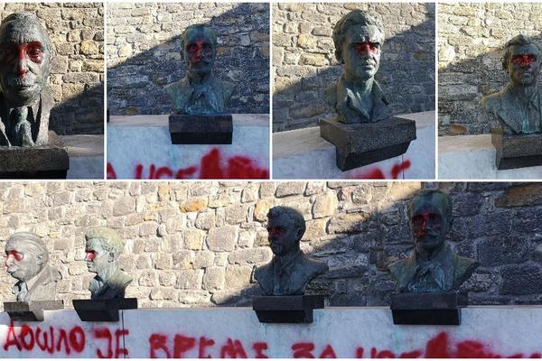 BRUKA, SRBIJO!!! Oskrnavljen još jedan spomenik ljudima koji su dali živote za našu slobodu!