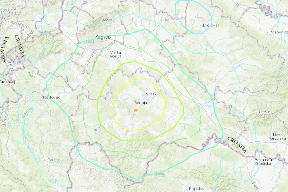 UŽAS U PETRINJI: Srušene mnoge zgrade i kuće, izvlače ljude ispod ruševine, Plenković krenuo iz Zagreba