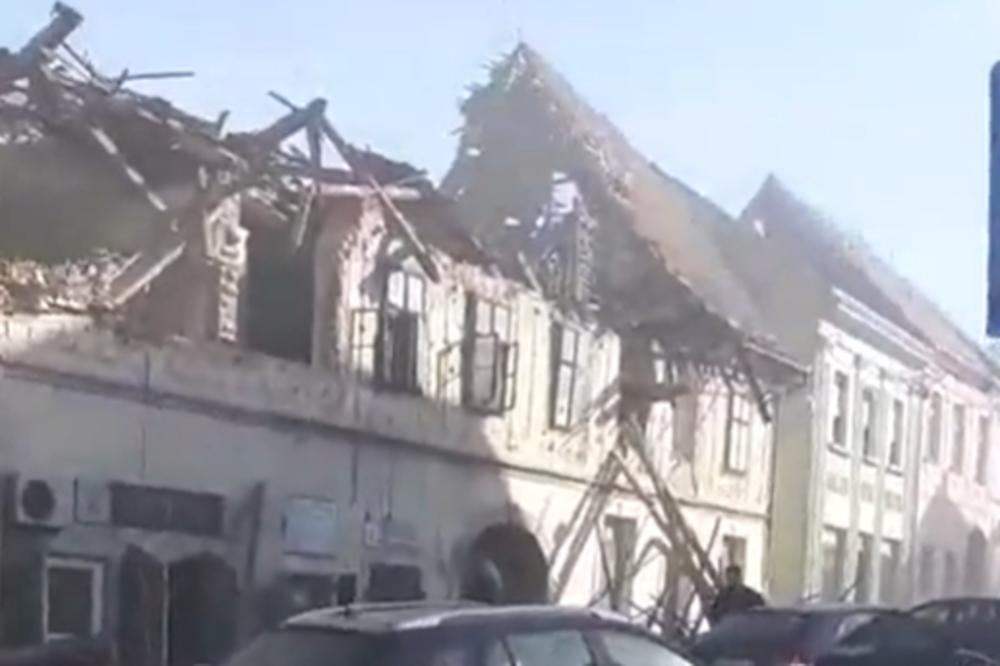 POGINULO DETE U PETRINJI, SAMO SE OBRUŠILO I PALO, MAJKA POKRAJ NJEGA NEUTEŠNO PLAČE: Prizori su dramatični