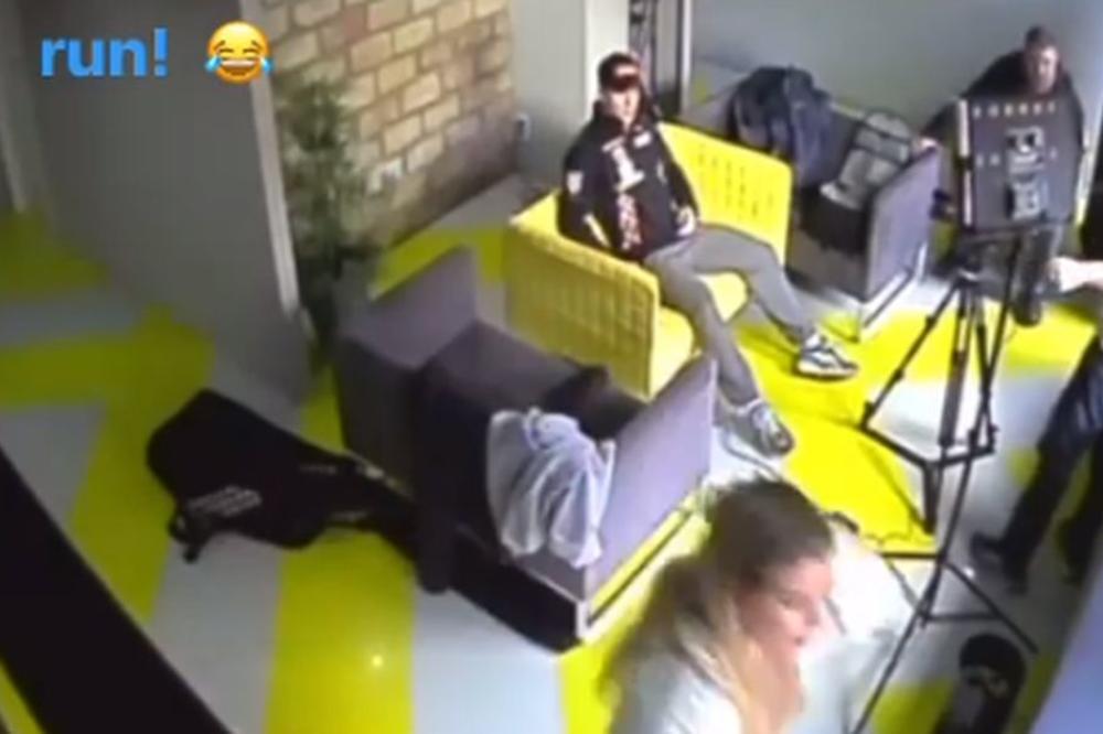 ODJEDNOM JE SVE POČELO DA SE TRESE! Hrvatskog sportistu zemljotres uhvatio usred davanja intervjua!