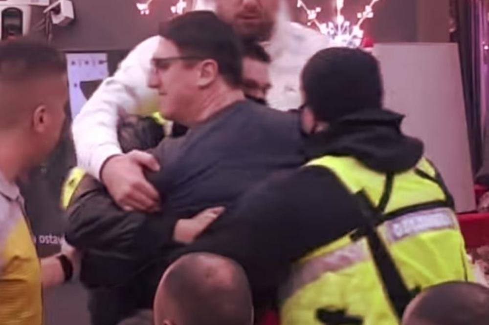 OVAJ JEZIV DETALJ U ZADRUZI SVIMA PROMAKAO! Kristijan kao razjareni bik RAZNEO ČLANA OBEZBEĐENJA,sledi OŠTRA KAZNA?