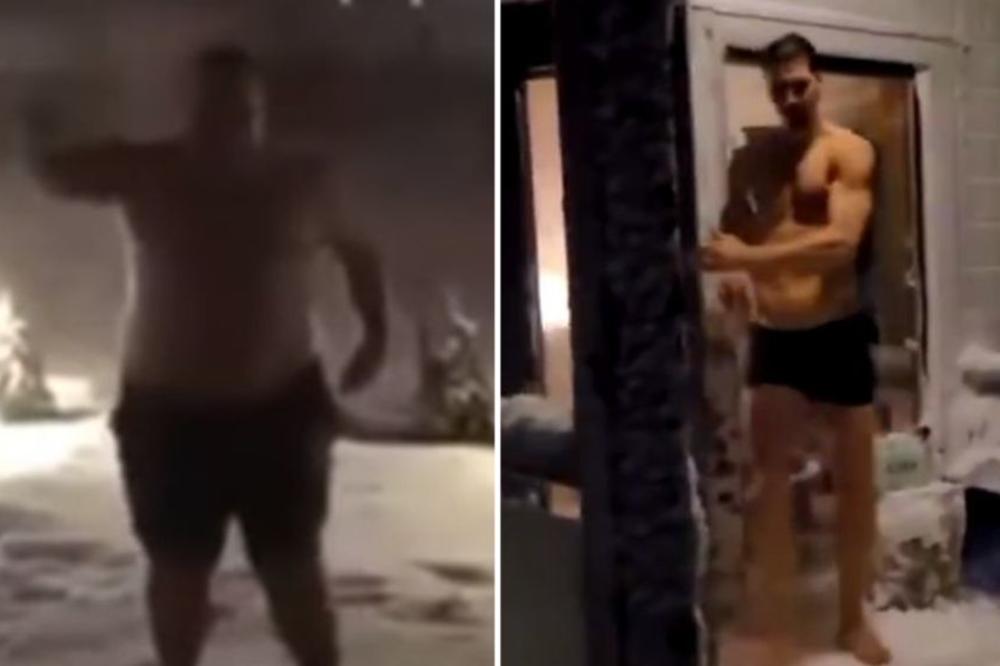 SLABIĆU, ĐE TI JE PESMICA?! Vladimir Vuletić isprozivao Ibrahimovićevo valjanje u snegu i podsetio kako on to radi!