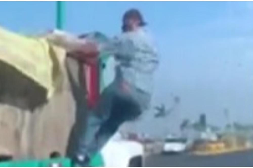 USRED BELA DANA OPLJAČKAO KAMION: Ali kad vidite ŠTA je čovek ukrao... Ostaćete bez komentara! (VIDEO)