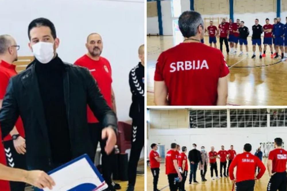 MINISTAR UDOVIČIĆ IZNENADIO RUKOMETAŠE! Banuo na njihov trening u nedelju i uputio im MOĆNE REČI PODRŠKE!