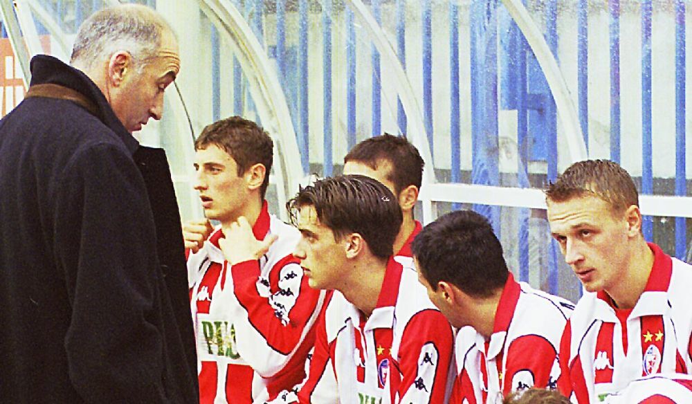 Slavoljub Muslin kao trener Crvene zvezde