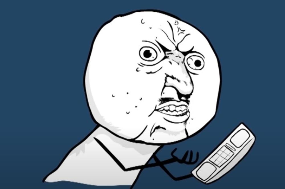 SVI ZNATE LJUTITU FACU OVOG TIPA: A evo kako je postao MEME!