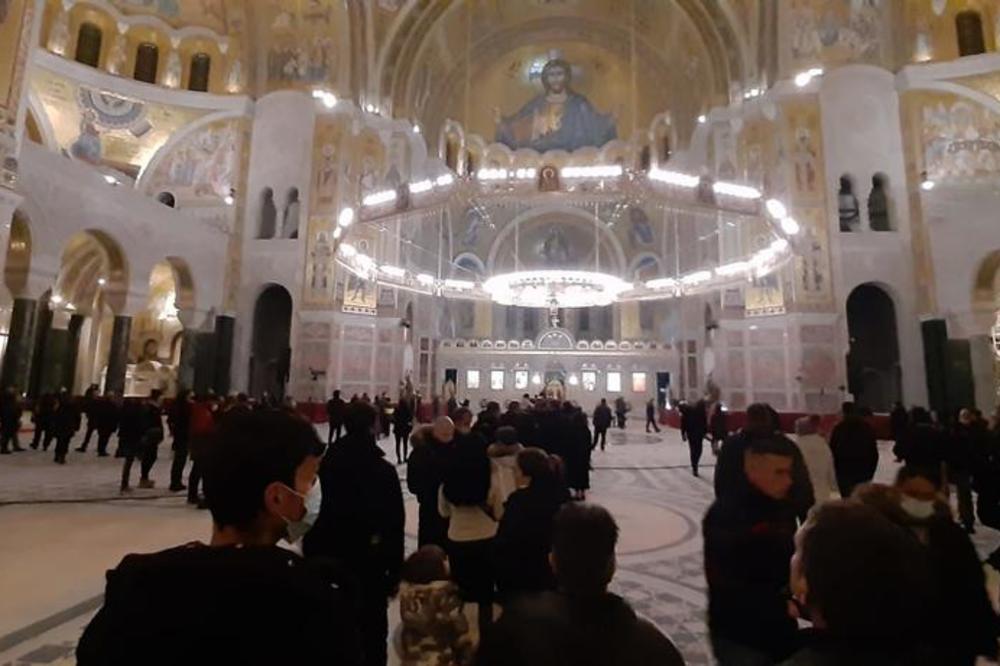 SVETI DAN: Jutarnja Božićna liturgija u Hramu Svetog Save