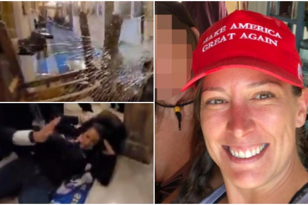 SNIMLJEN TAČAN MOMENAT KAD JE UBIJENA ŽENA U ZGRADI KONGRESA! Ljudi, da li je ovo moguće? (VIDEO)