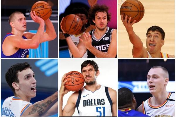 NA KOM MESTU JE SRBIJA PO BROJU IGRAČA U NBA: Detaljna mapa odakle sve igraju košarkaši u najjačoj ligi na svetu!