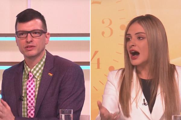 MILICE, TI SI SE UDALA, HOĆU I JA! Poznati gej aktivista i Milica Zavetnica UŽIVO, LETELO JE PERJE!