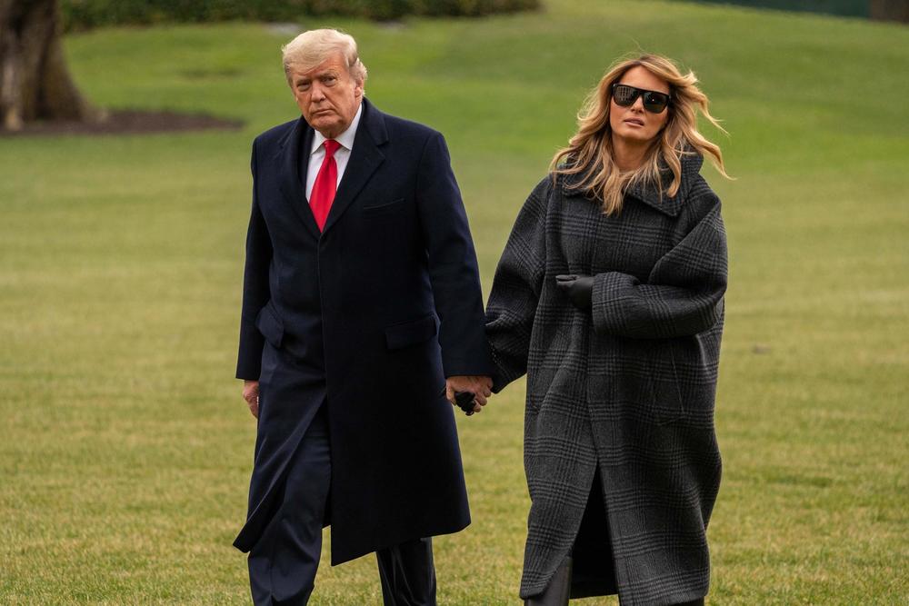 Melanija i Donald Tramp