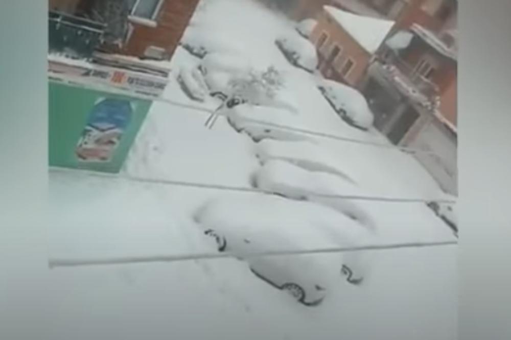 SNEŽNA OLUJA VEĆ ODNELA ŽIVOTE! Četvoro ih je mrtvih, OKOVANI SU SNEGOM I LEDOM! (VIDEO)