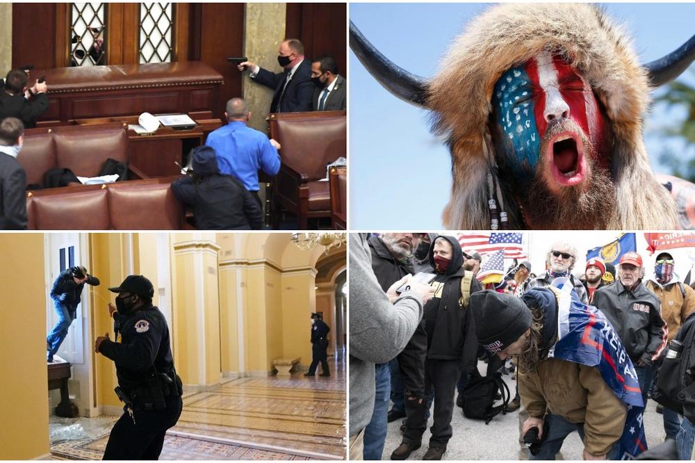 DA LI NAS U SREDU 20. JANUARA OČEKUJE NOVO VELIKO NASILJE U VAŠINGTONU? Strah pred inauguraciju Bajdena!