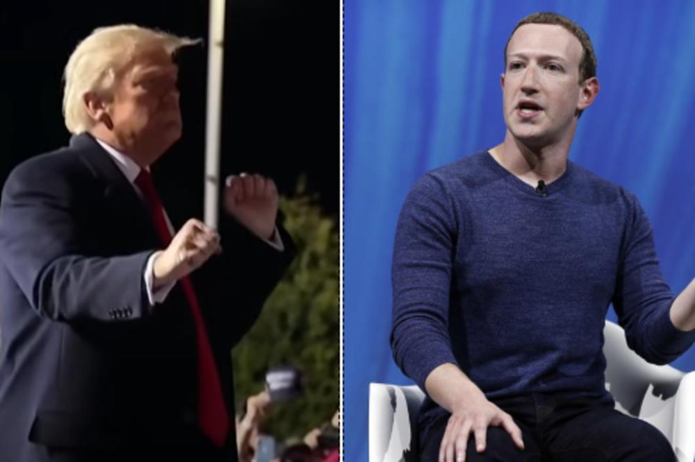 ZAKERBERGOVA ŠAMARČINA TRAMPU: Smaknuo ga, SVE JE ODRADIO NA FINJAKA!