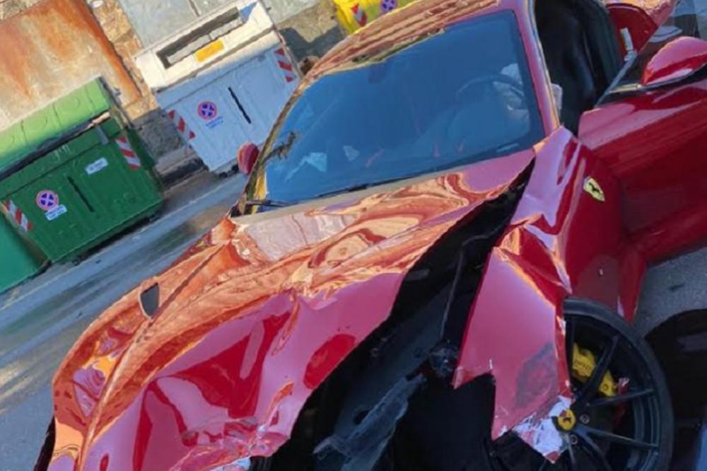 Umislio da je Šumaher: GOLMAN ĐENOVE OSTAVIO FERARI NA PRANJU, RADNIK GA PROVOZAO I - SKROZ SLUPAO! (FOTO)