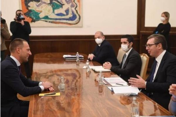 BITAN RAZGOVOR: Vučić se sastao sa direktorom stalnog Sekretarijata Transportne zajednice, Matejom Zakonjšekom!