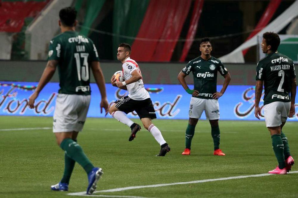RIVER ZAMALO DA NAPRAVI ČUDO: Palmeiras se kukavički branio, ali izborio finale uz pomoć VAR-a! (VIDEO)