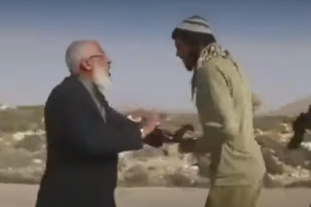 DRAMATIČAN SUKOB KOD RAMALE: Sukob mlađeg Jevrejina i starijeg Palestinca, razdvajala ih vojska (VIDEO)