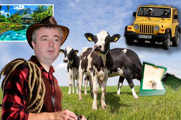 35 KRAVA RASE HOLŠTAJN, 1 GODINA U ALL INCLUSIVE LETOVALIŠTU... Ovo od mesečne plate može da kupi BAJATOVIĆ (VIDEO)