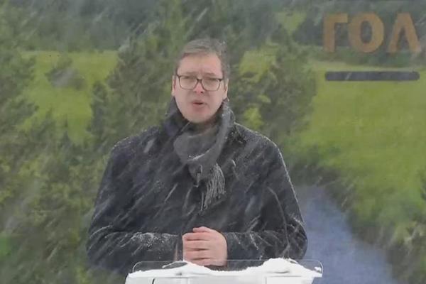 I STAMATOVIĆU I MENI SU VAŽNE ČAJETINA I SRBIJA, RAZGOVARAMO I NIŠTA VIŠE: Vučić otkrio ono što je sve interesovalo