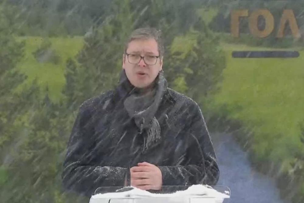 I STAMATOVIĆU I MENI SU VAŽNE ČAJETINA I SRBIJA, RAZGOVARAMO I NIŠTA VIŠE: Vučić otkrio ono što je sve interesovalo