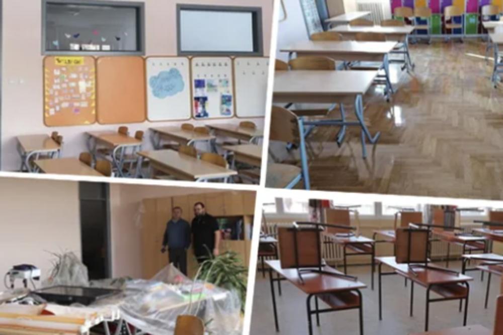 Uskoro novi izgled osnovnih škola ''Aleksa Šantić'' i ''Miloje Vasić'' u Kaluđerici (FOTO)