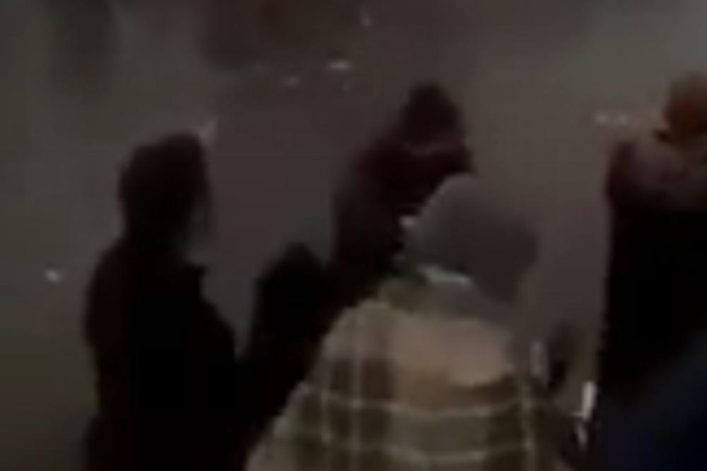 DRAMATIČAN SNIMAK: Migranti iz hladne reke izvukli ženu u POSLEDNJEM TRENUTKU! SPASILI JE OD SIGURNE SMRTI!