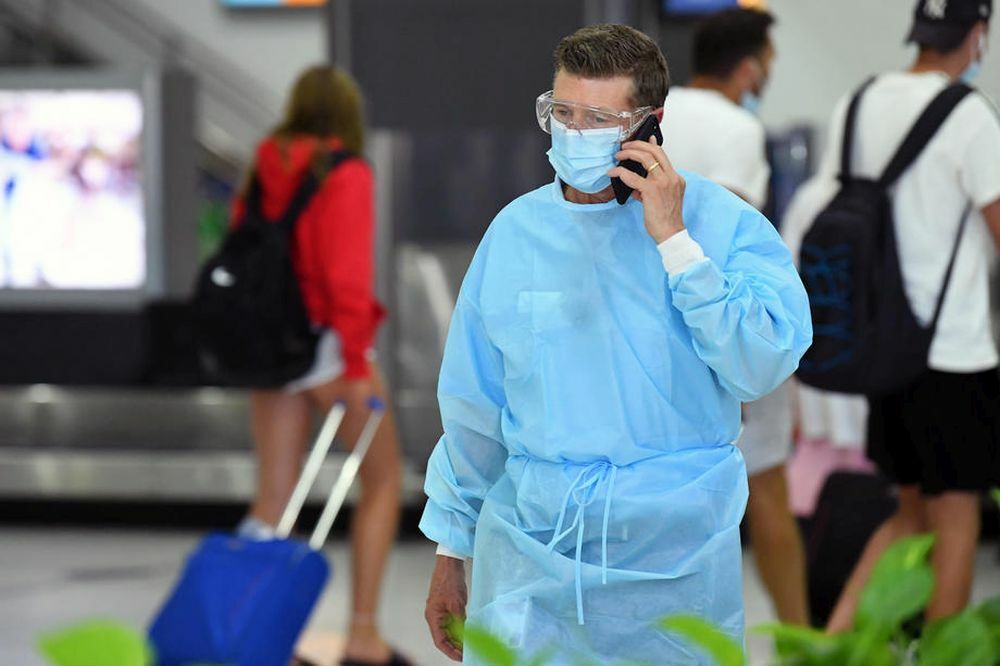 Aerodrom u Melburnu, Karantin, Australijan open