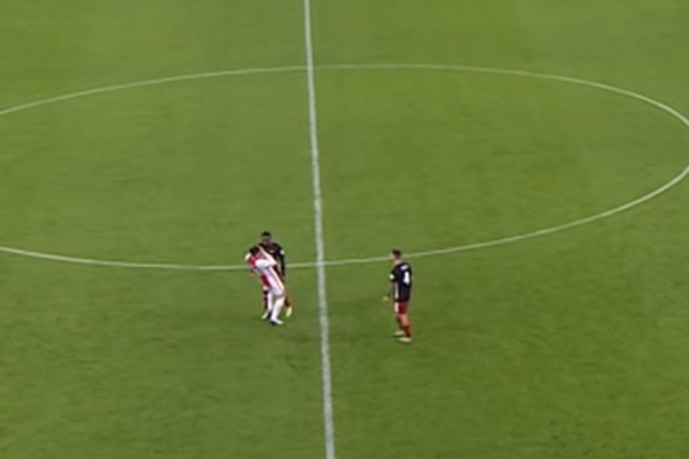 SPAJIĆ SPREČAVAO SAIGRAČE DA RASTRGNU TADIĆA: Uroš bio spreman na sukob, Dušan dobio udarac u glavu! (VIDEO)