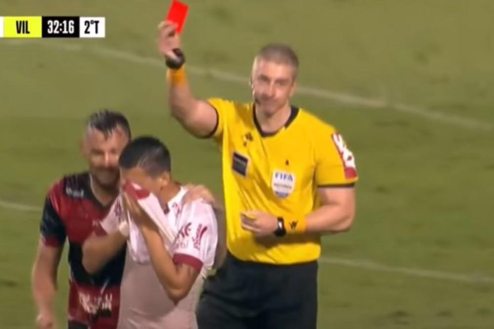 KRV NIJE VODA: I Mesijev rođak iste večeri dao gol i dobio crveni karton baš kao i Lionel! A razlog je bizaran!