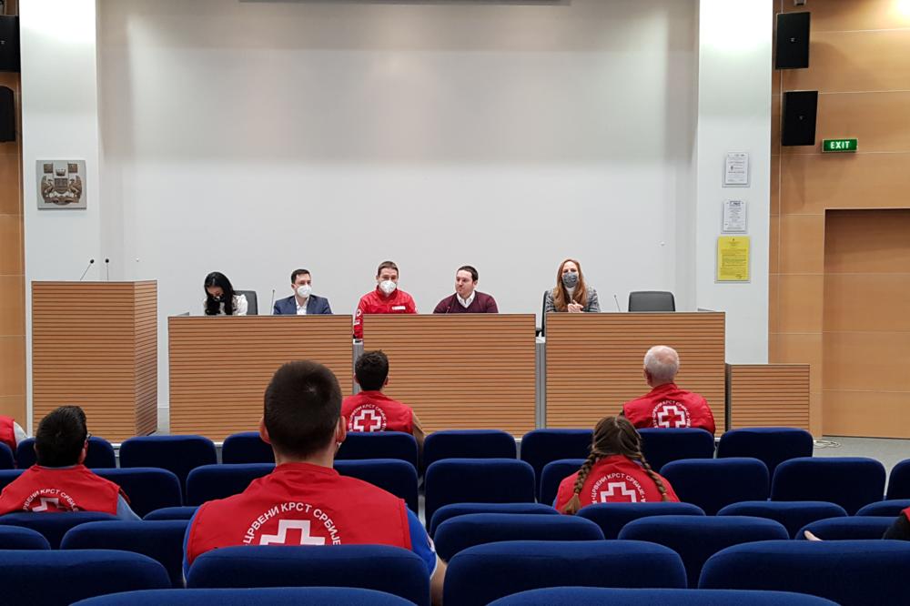 CRVENI KRST I OPŠTINA STARI GRAD PARTNERI U IMUNIZACIJI GRAĐANA! Volonteri uključeni u organizaciju