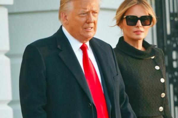 Tramp i Melanija stigli u zamak Vindzor: Drže se za ruke, ne prestaju da gledaju u njeno lice, ispred dvorca ŠOK