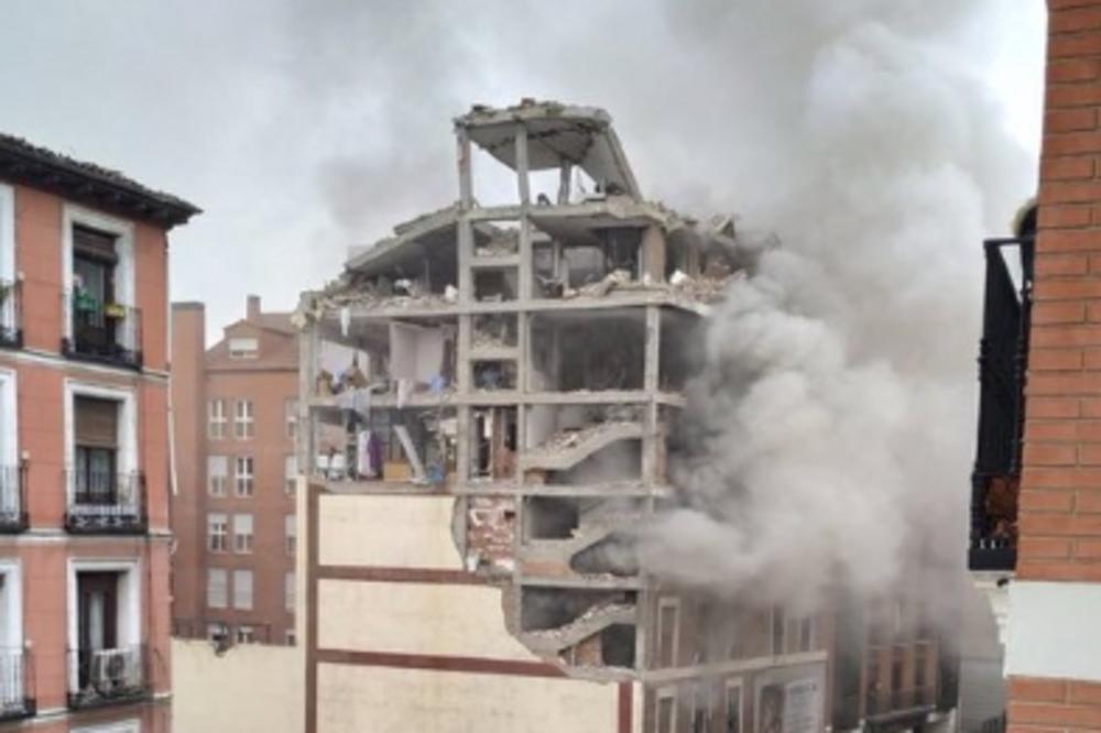 Strahovita eksplozija u MADRIDU, GRAD PRETRPEO STRAŠNO OŠTEĆENJE!