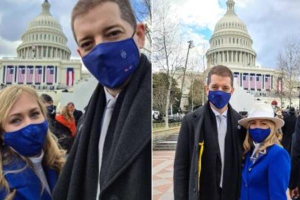 OVO JE PREDSTAVNIK SRBIJE NA INAUGURACIJI DŽOA BAJDENA: Prepoznajete li ga ispod ove maske? (FOTO)