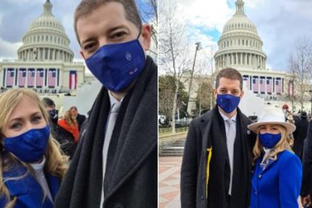 OVO JE PREDSTAVNIK SRBIJE NA INAUGURACIJI DŽOA BAJDENA: Prepoznajete li ga ispod ove maske? (FOTO)