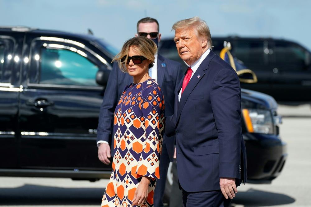 GDE JE I ŠTA RADI MELANIJA? TRAMP na konferenciju došao SAM i najavio svoju ženu za buduću prvu damu! (VIDEO)